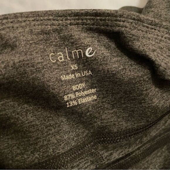 Johnny Was Calme Ease High Rise Space Dye Leggings Size Black $108 NWT - Picture 8 of 8